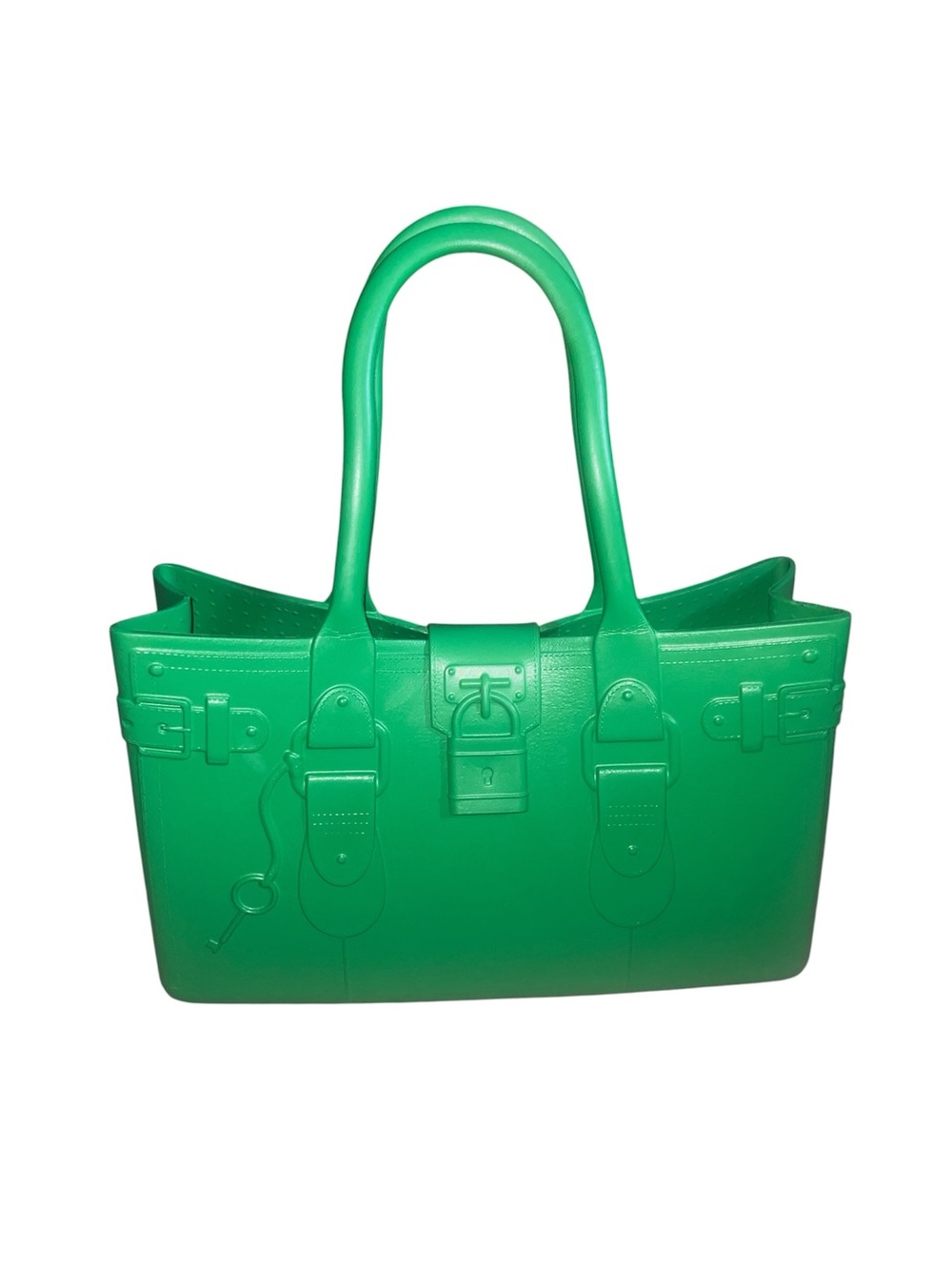 Great Bag Co. Kelly Green Structured Tote Bag